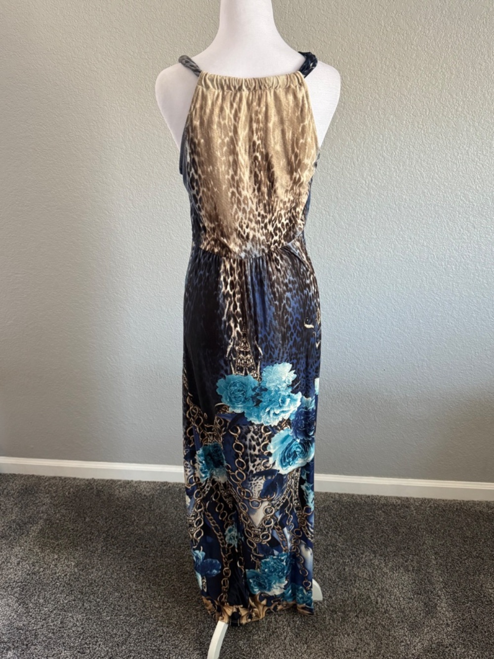 S-Twelve Maxi Dress Size Large - Picture 3 of 12